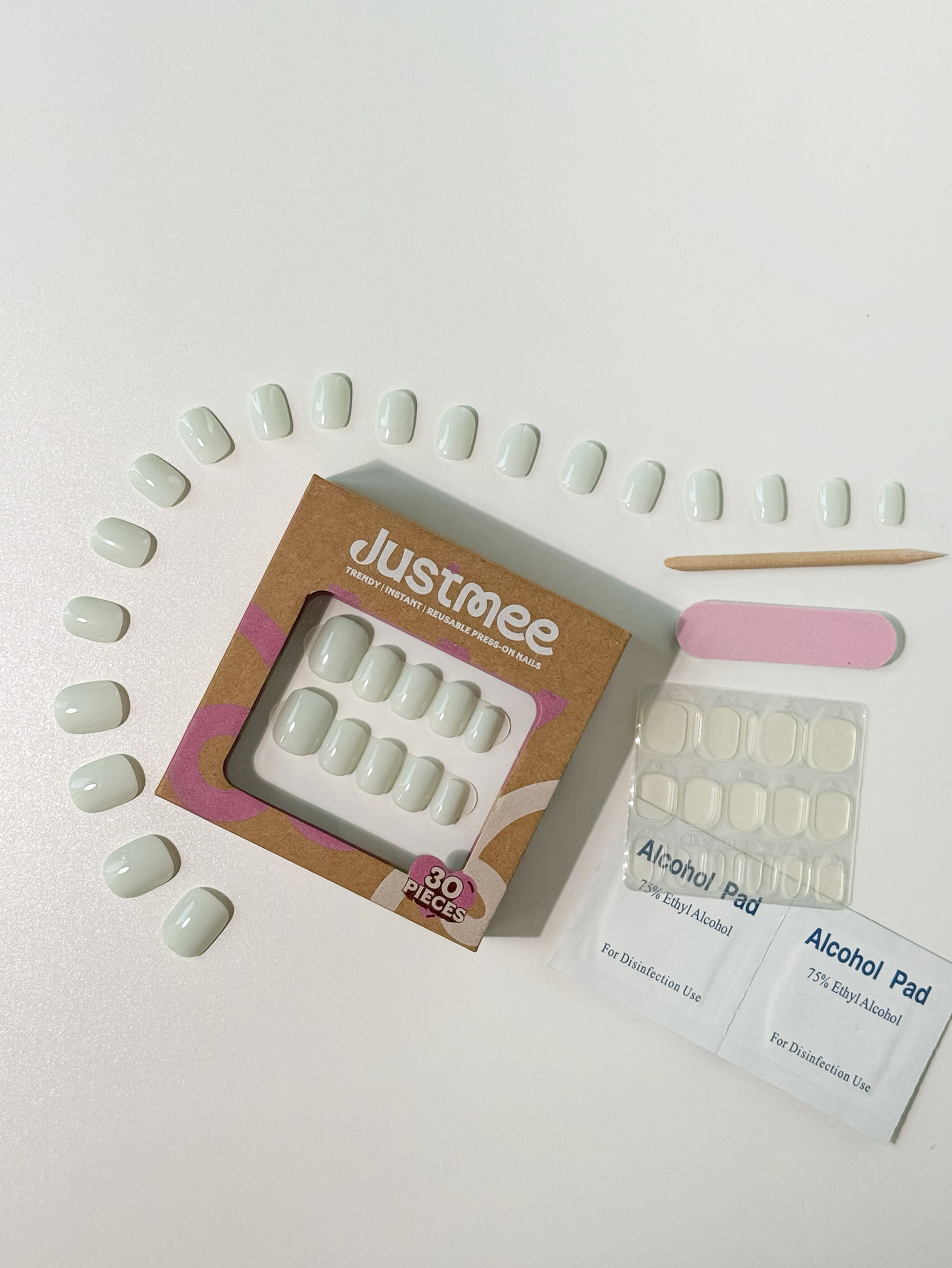 Matcha Latte - 30pcs Press-On Nails