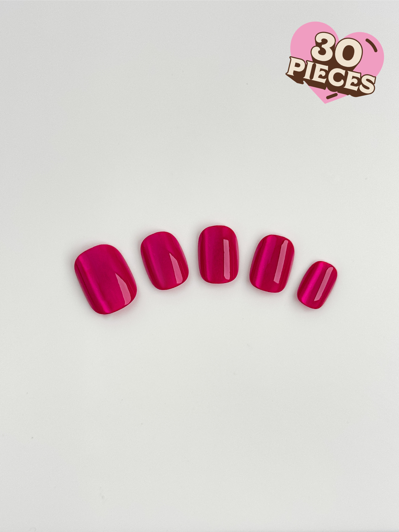 Velvet Magenta - 30pcs Press-On Nails
