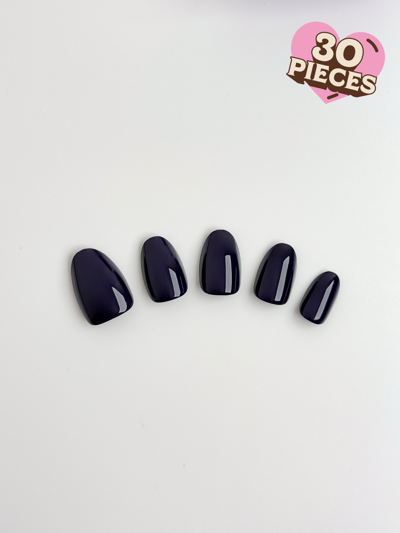 Midnight Indigo - 30pcs Press-On Nails