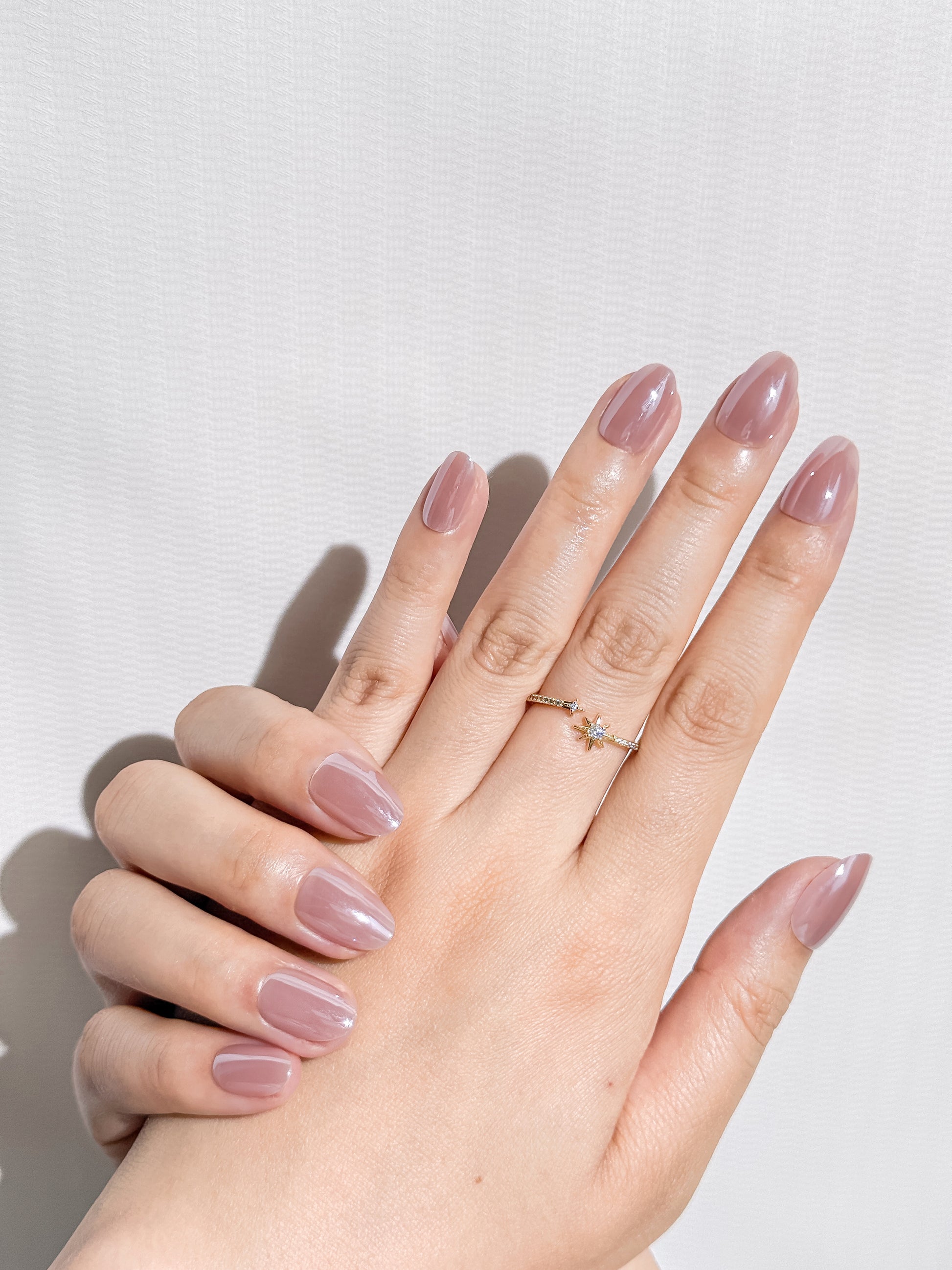 Bare Mauve Press-On Nägel – Sheer Rosa Eleganz