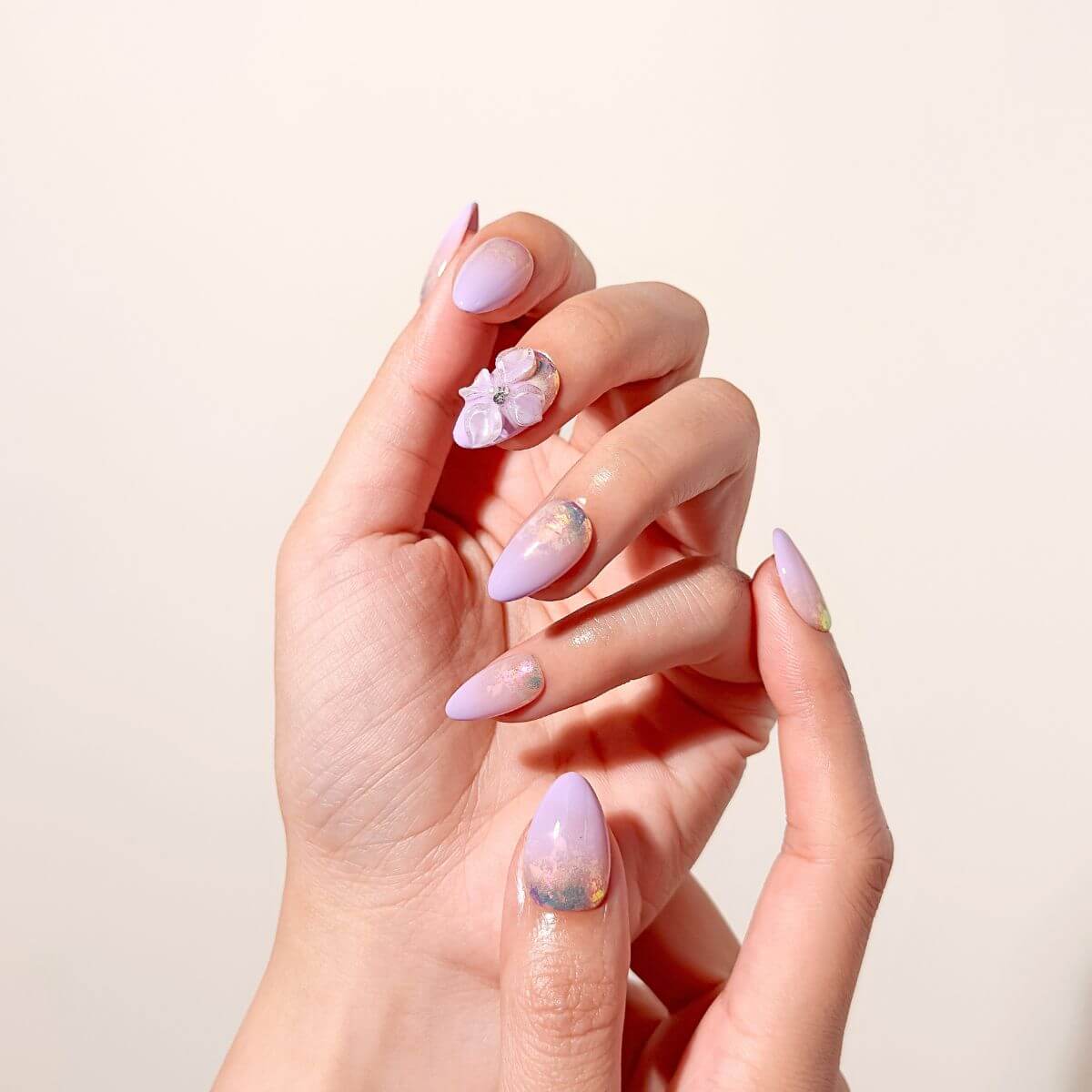 lavender flower nails Lavender Bloom