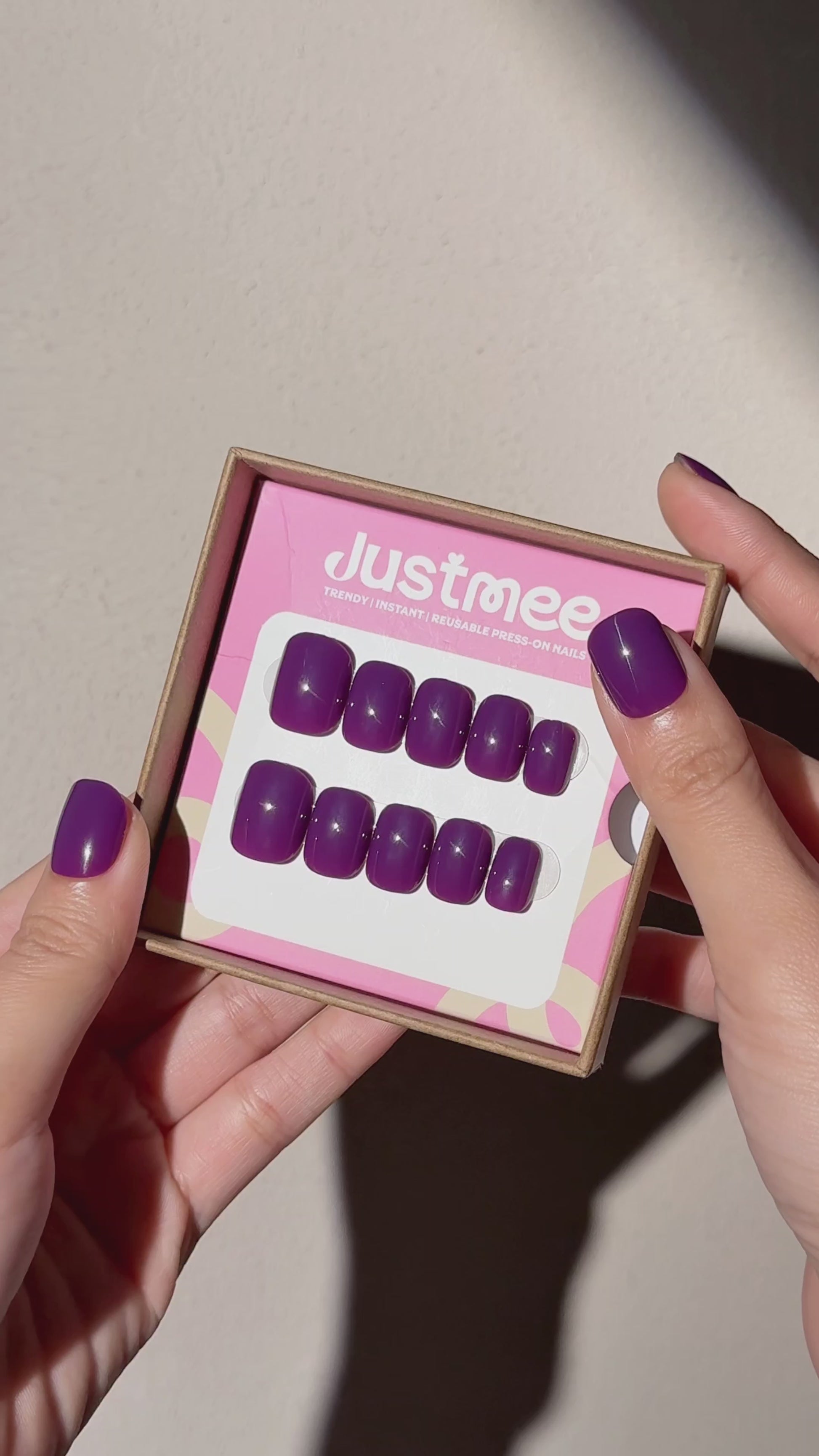 Dark Cherry - 30pcs Press-On Nails