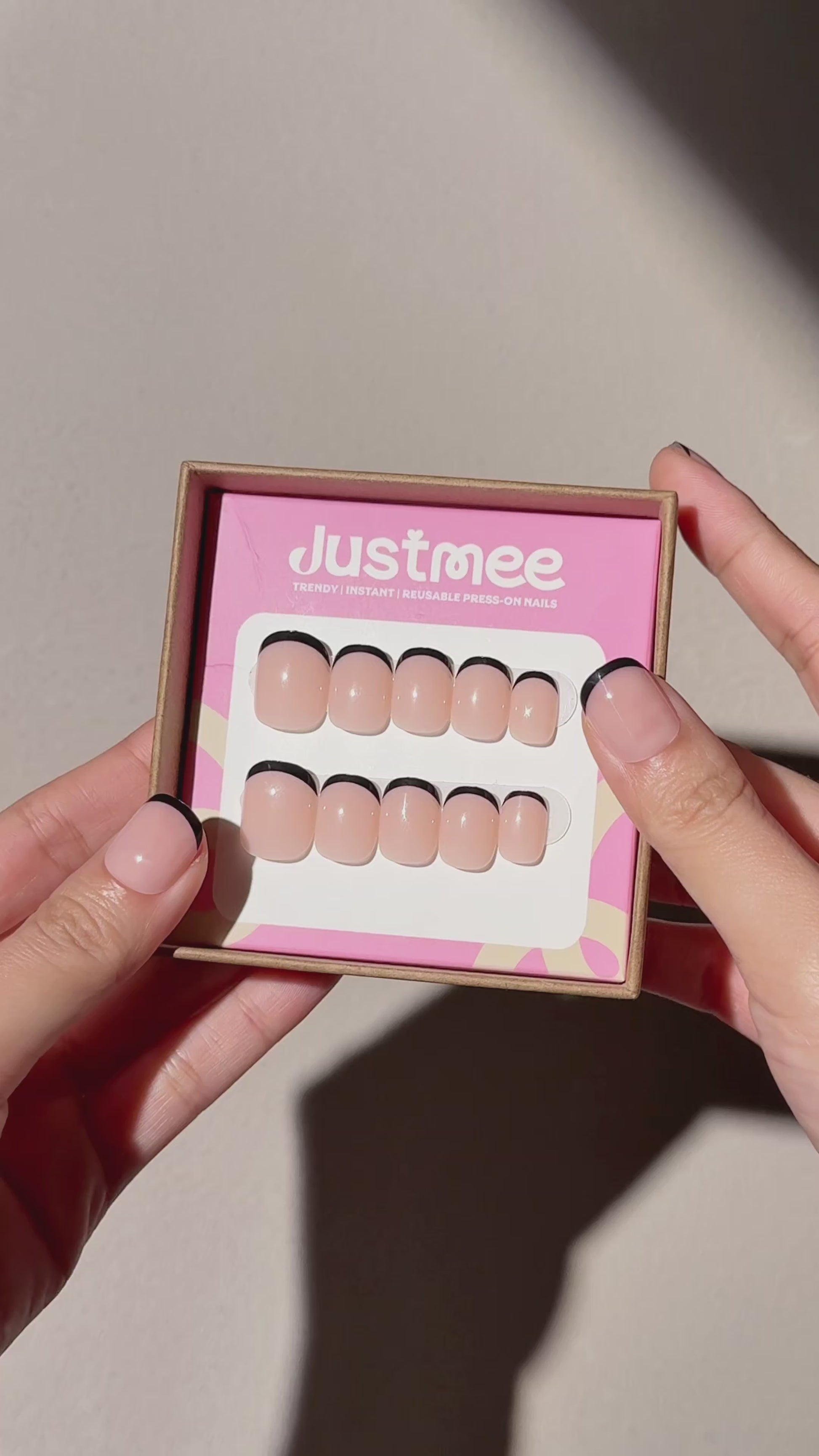 Pink Cloud - 30pcs Press-On Nails