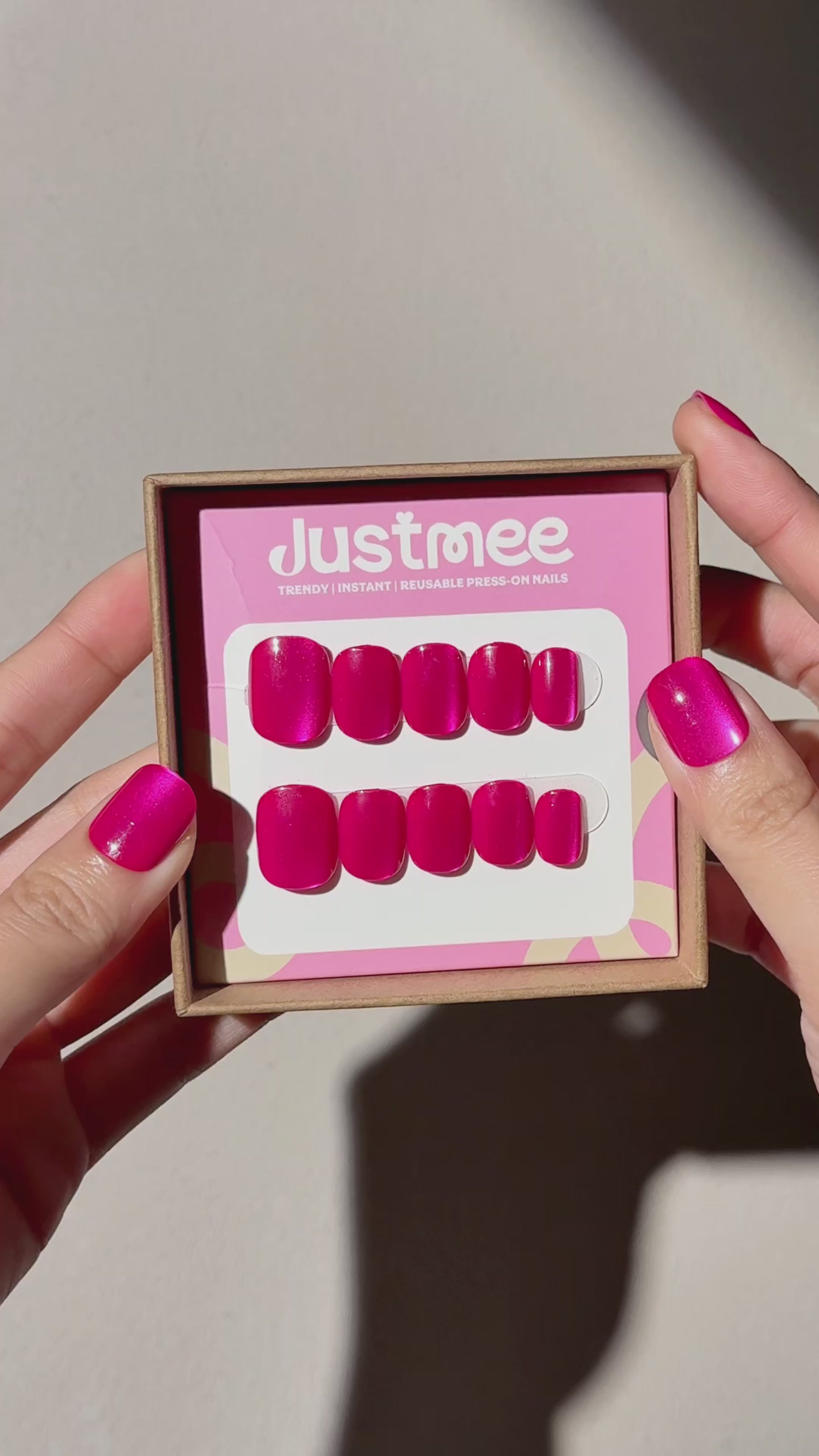 Velvet Magenta - 30pcs Press-On Nails