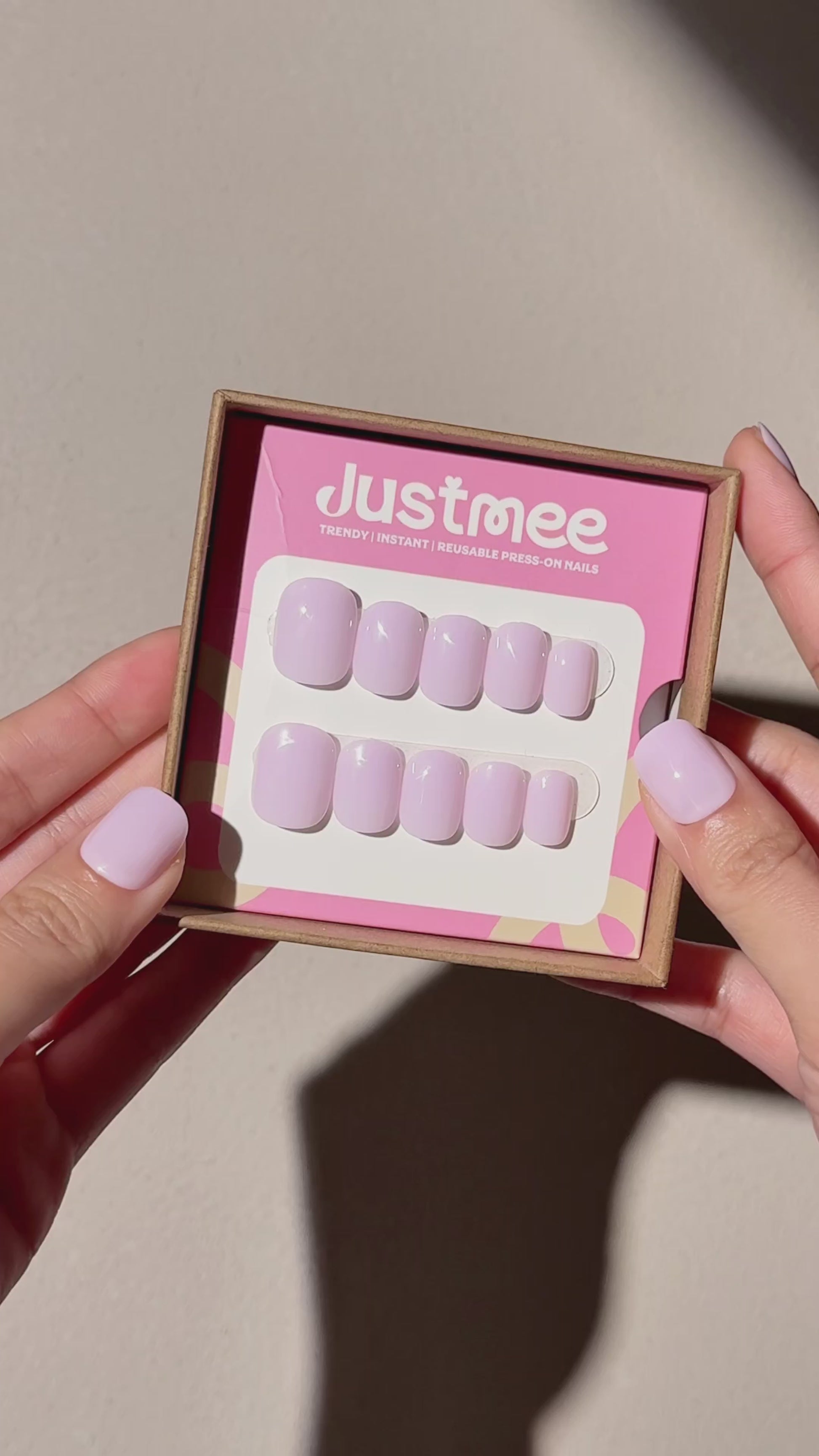 Lavender Glaze - 30pcs Press-On Nails