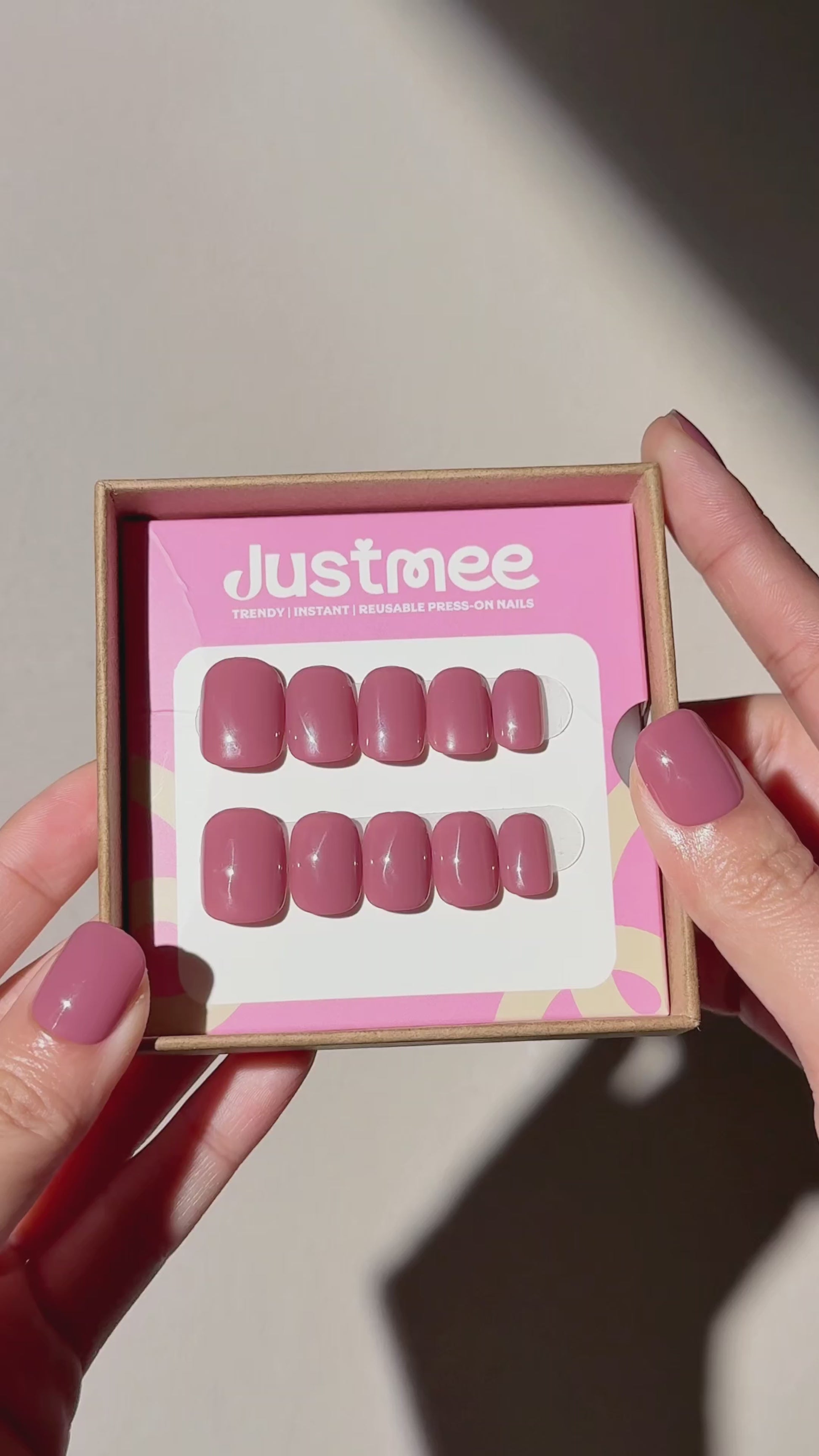 Milk Tea Cream - 30pcs Press-On Nails